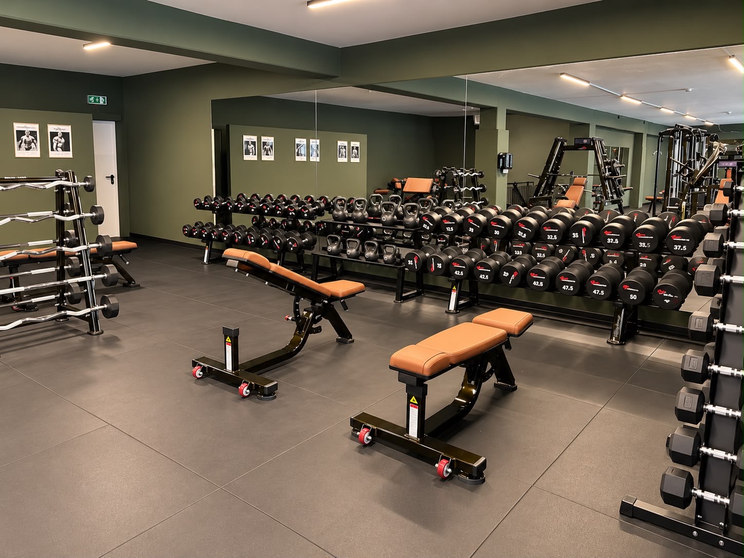 Trainingsbereich im Rambos Gym