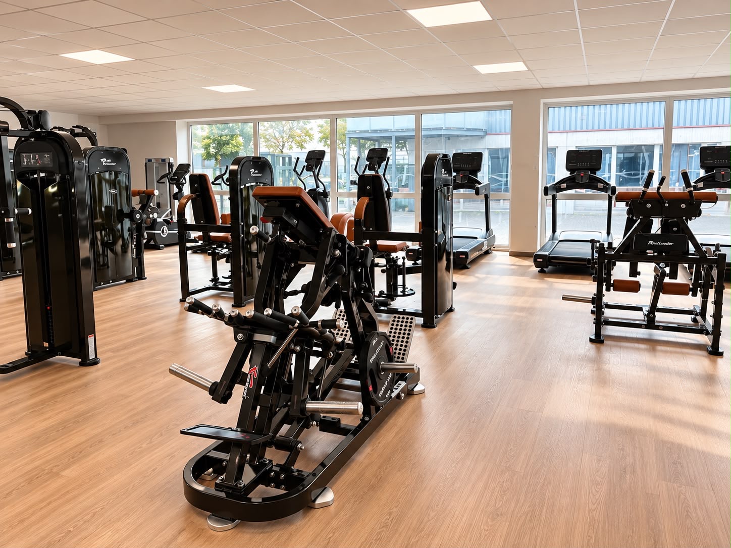 Trainingsgeräte im Rambos Gym