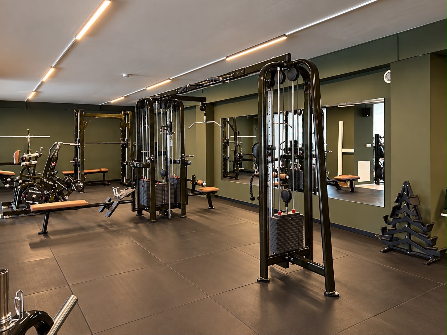 Fitnessgeräte im Rambos Gym