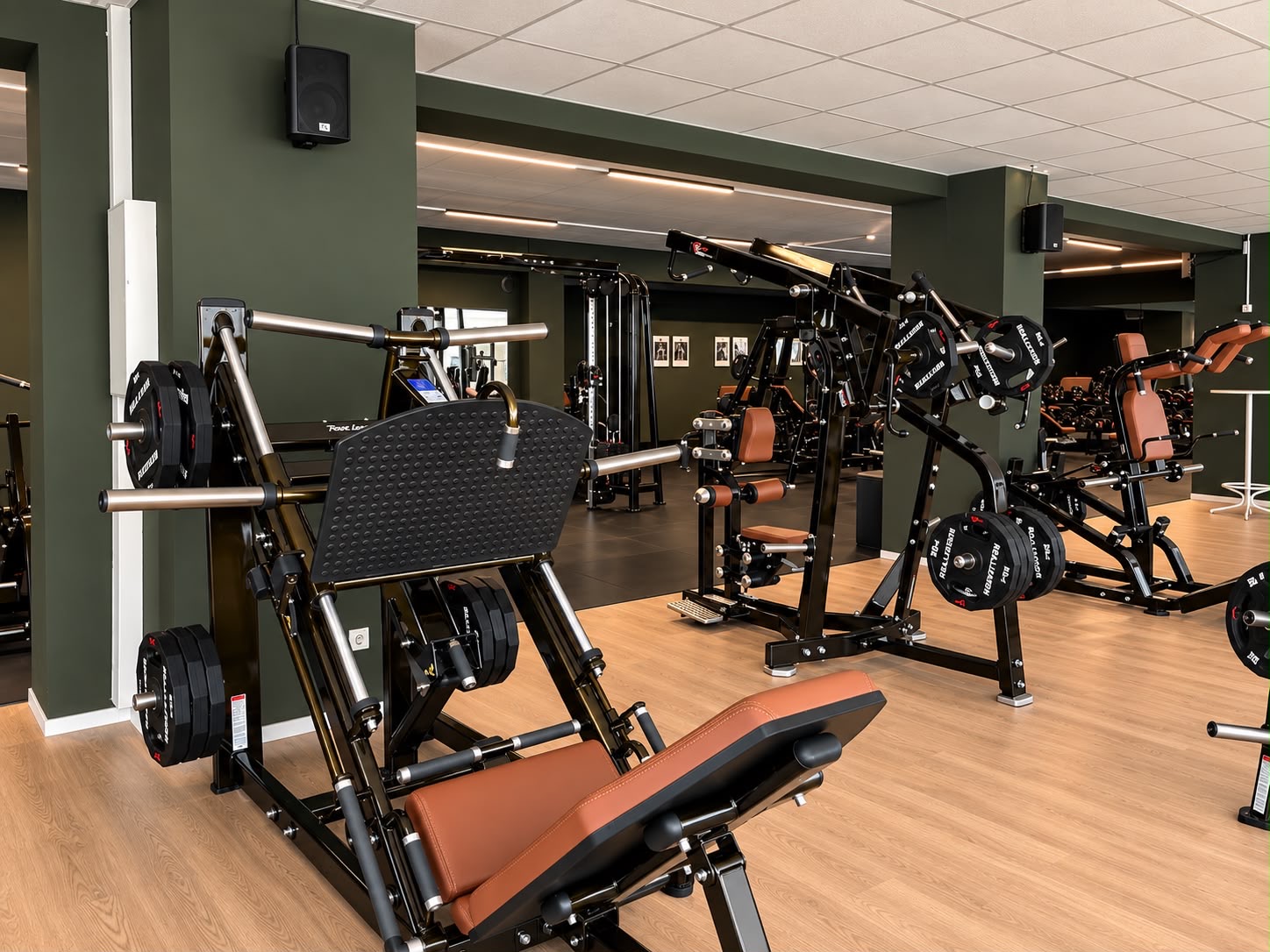 Trainingsfläche im Rambos Gym
